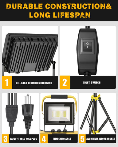 LILTSDRAE foldable tripod enables compact storage and portability