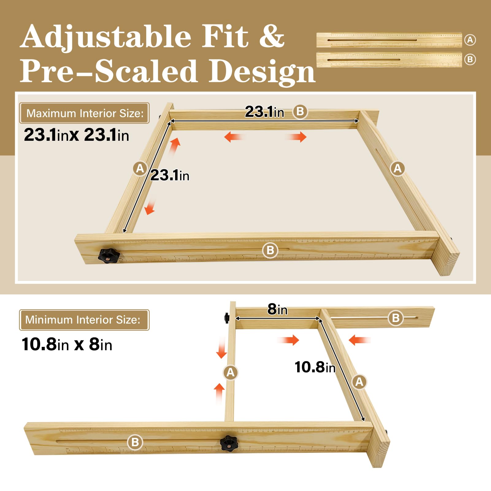 LILXIU Jig edge setup demonstrates a stable wood frame for smooth cuts.