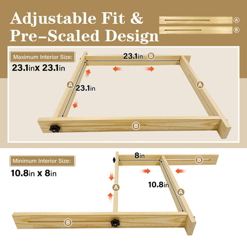 LILXIU Jig edge setup demonstrates a stable wood frame for smooth cuts.