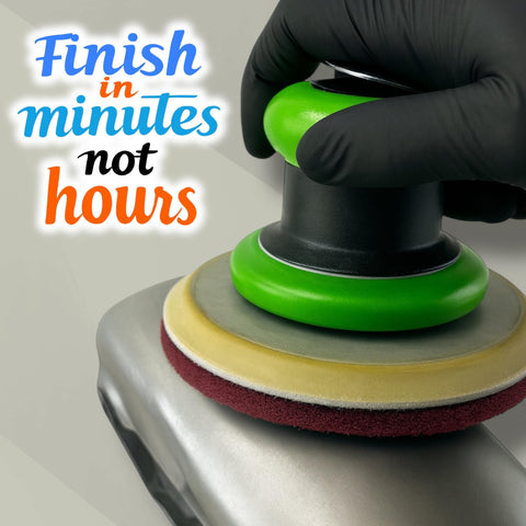 LiME LiNE suitable for scuffing primer or clearcoat to ensure even adhesion.