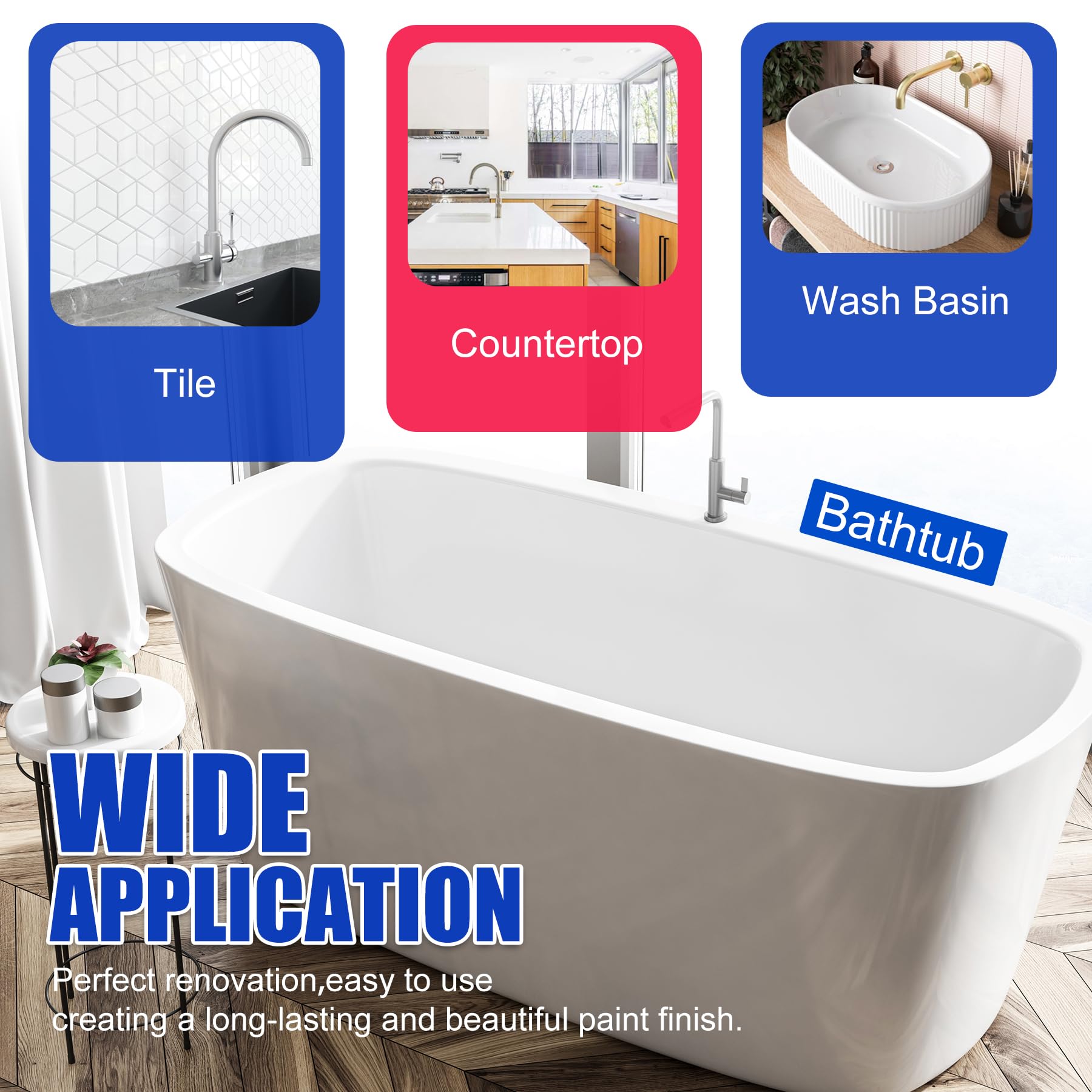 Limino kitchen backsplash refinishing showcase versatile use on ceramic and laminate.