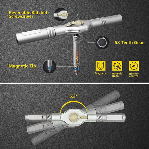 Limoruns 24-in-1 screwdriver set featuring bits and secure case for quick repairs