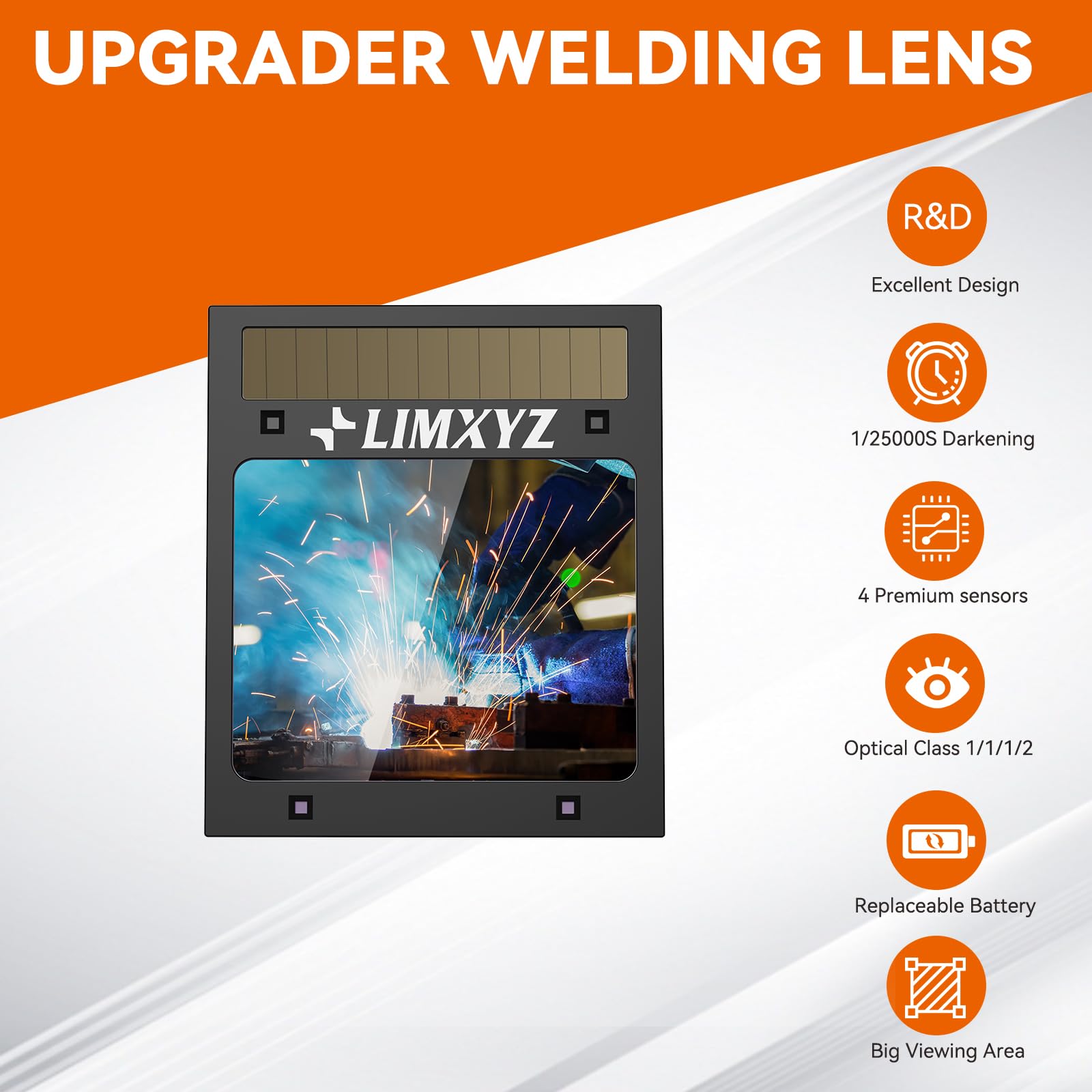 LIMXYZ compact lens fits standard helmets with compact dimensions