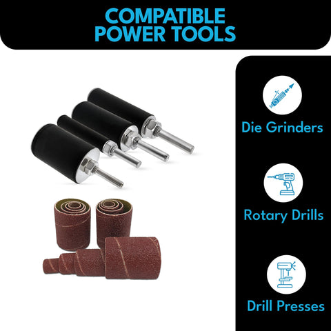 LINE10 Tools rubber drum in one-inch diameter for shaping curves.