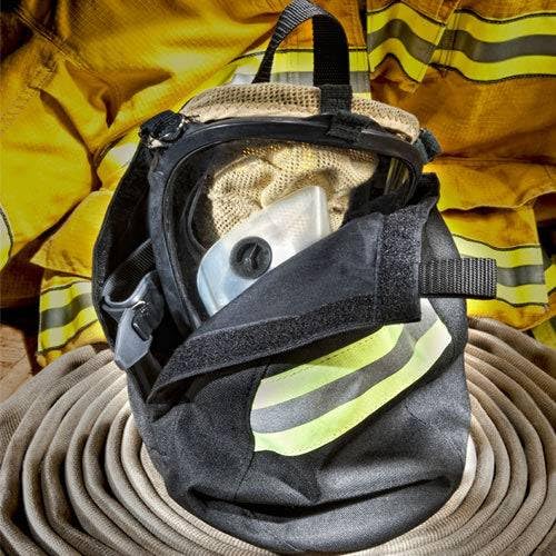 LINE2design SCBA cover interior fleece adds soft comfort.