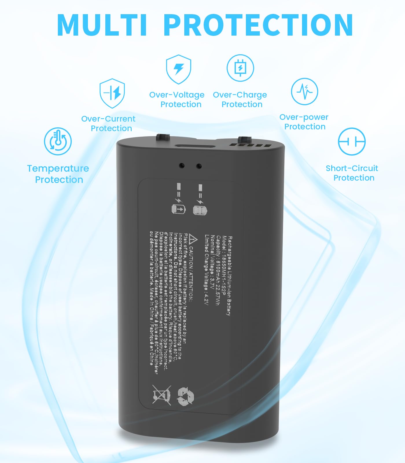 Linergy 18-month warranty label on the packaging