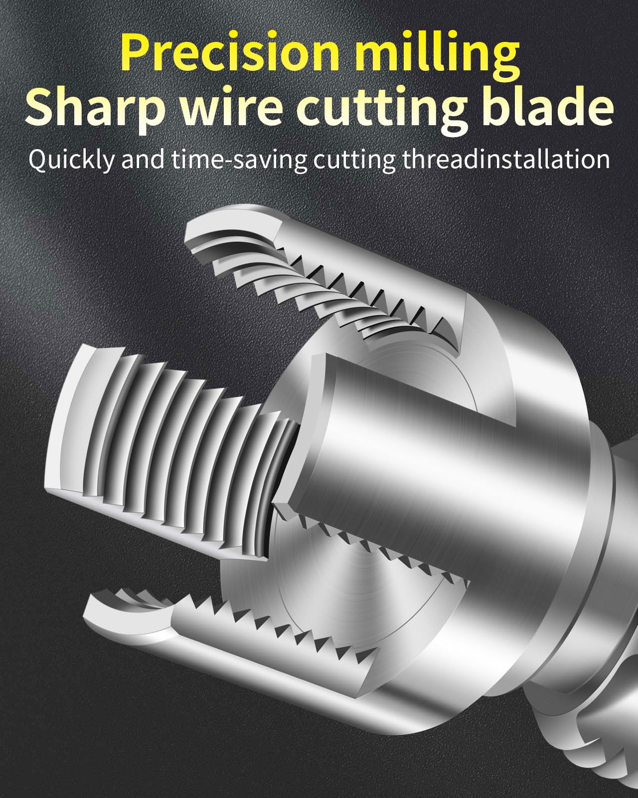 LINGIGAOUT tools produce tight, smooth threads to prevent leaks.