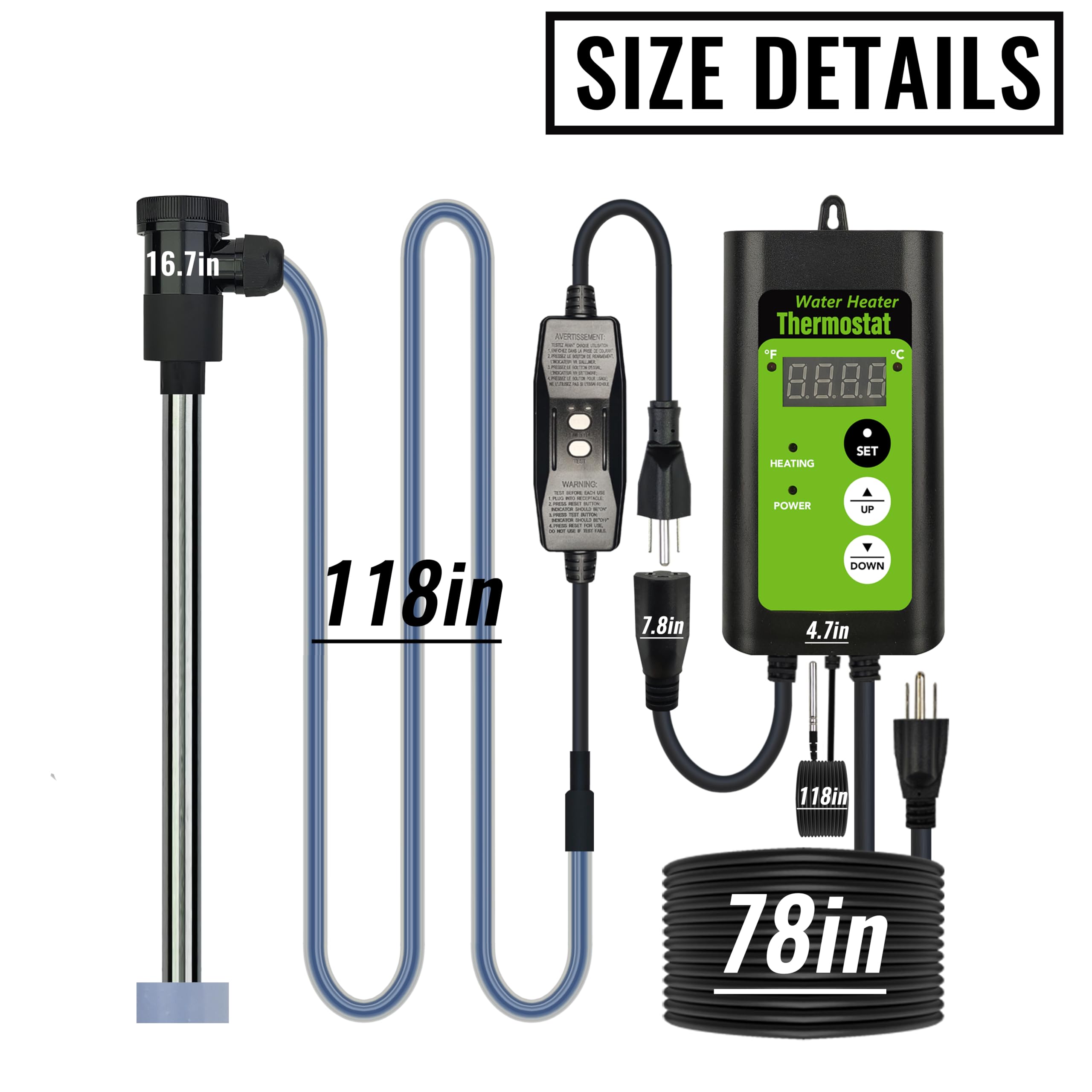 LINGLONGTEMP waterproof silicone cable keeps power safe underwater