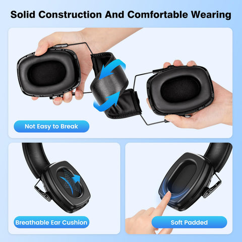 Link Dream compact foldable ear protection designed for easy storage