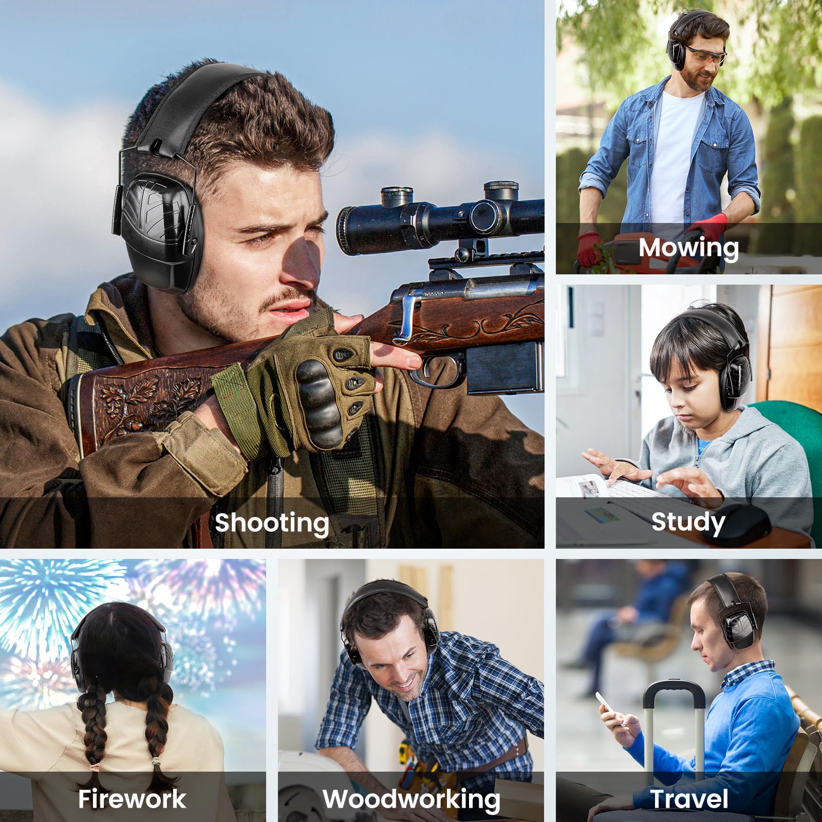 Link Dream ear protection ideal for shooting ranges and yard work.