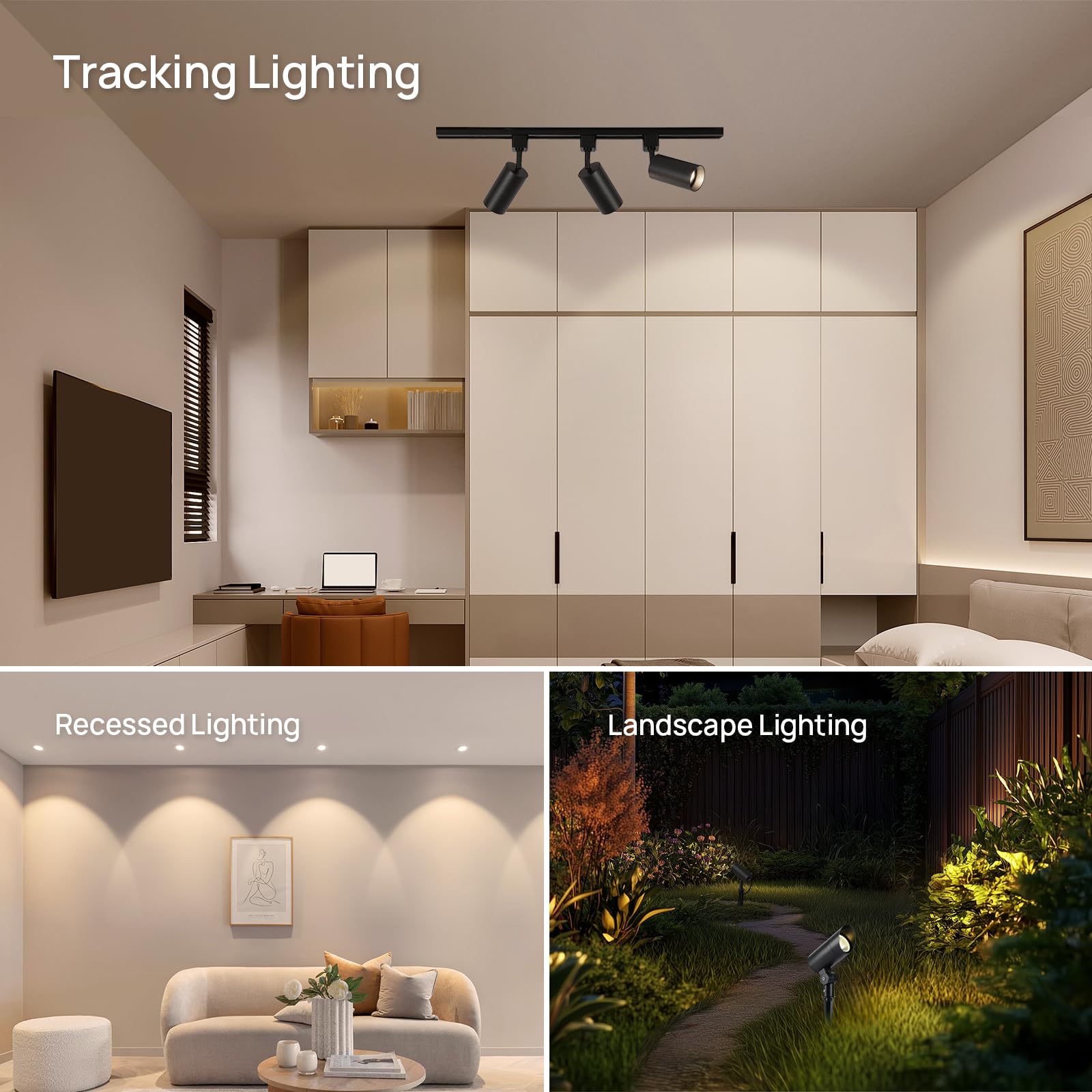 12V transformer-friendly design suitable for recessed, track, and landscape fixtures.