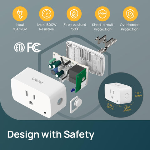 Linkind 2.4GHz Wi Fi setup enables quick hub free control