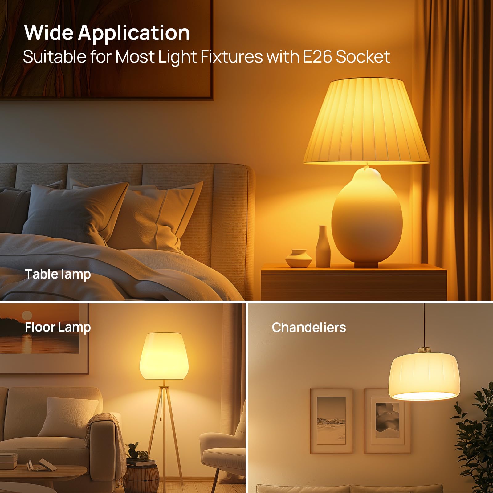 Linkind A19 long lasting bulb designed for years of use