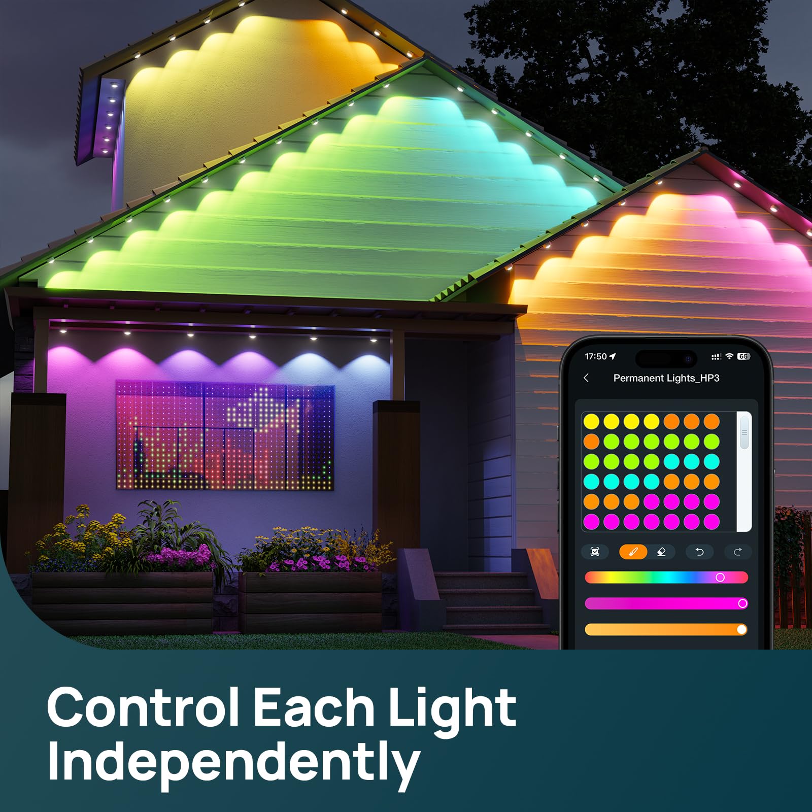 Linkind AI lighting enables dynamic design for personalized home scenes.