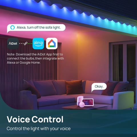 Linkind BR30 supports Alexa voice control without a hub.
