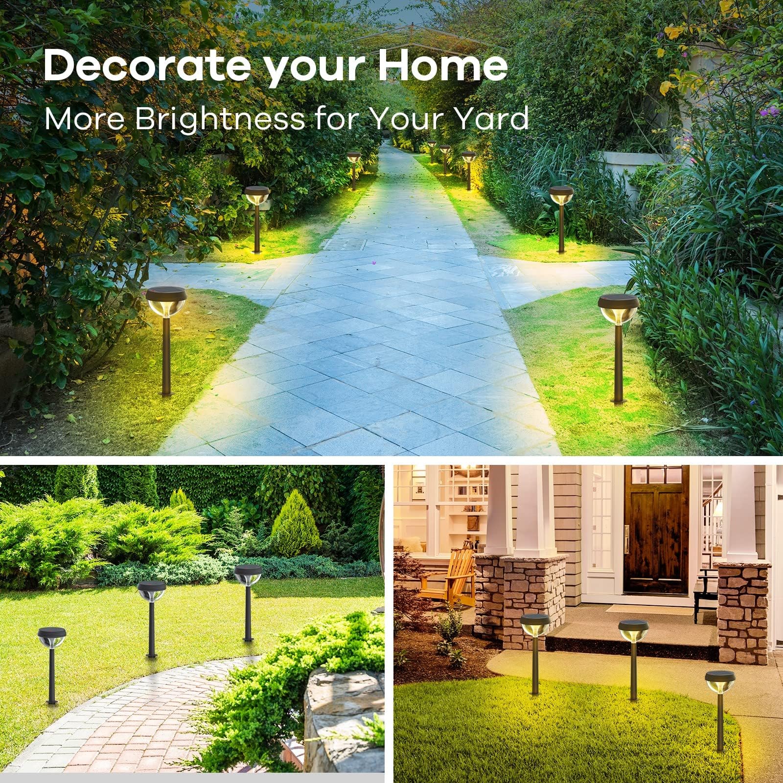 Linkind pathway lights install quickly with a low-maintenance setup.