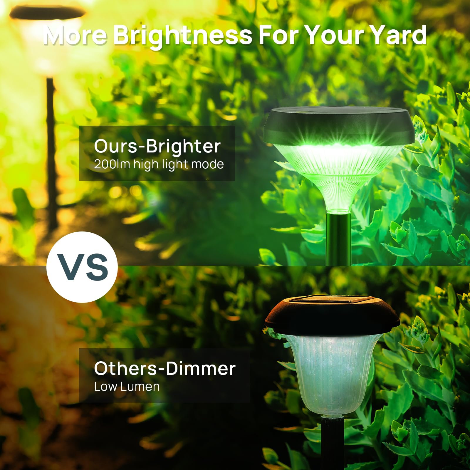 Linkind IP65 solar lights withstand harsh weather for year-round outdoor use.