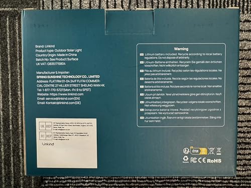 Close-up of Linkind Matter BR30 showing non-dimmable compatibility