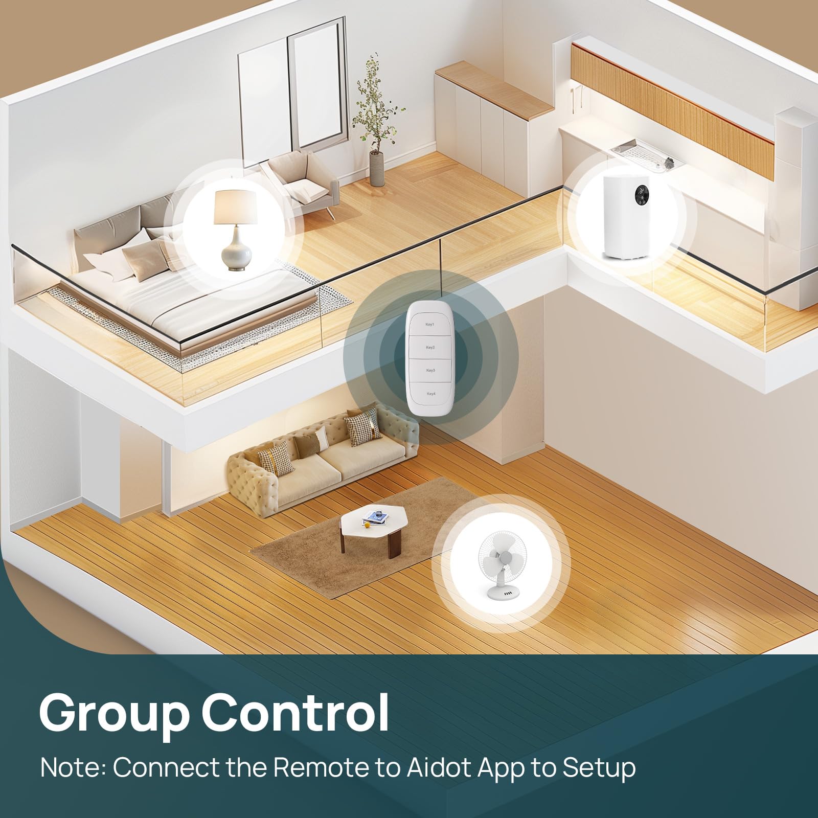 Linkind Matter smart plug compact design with 1800W capacity and safety features