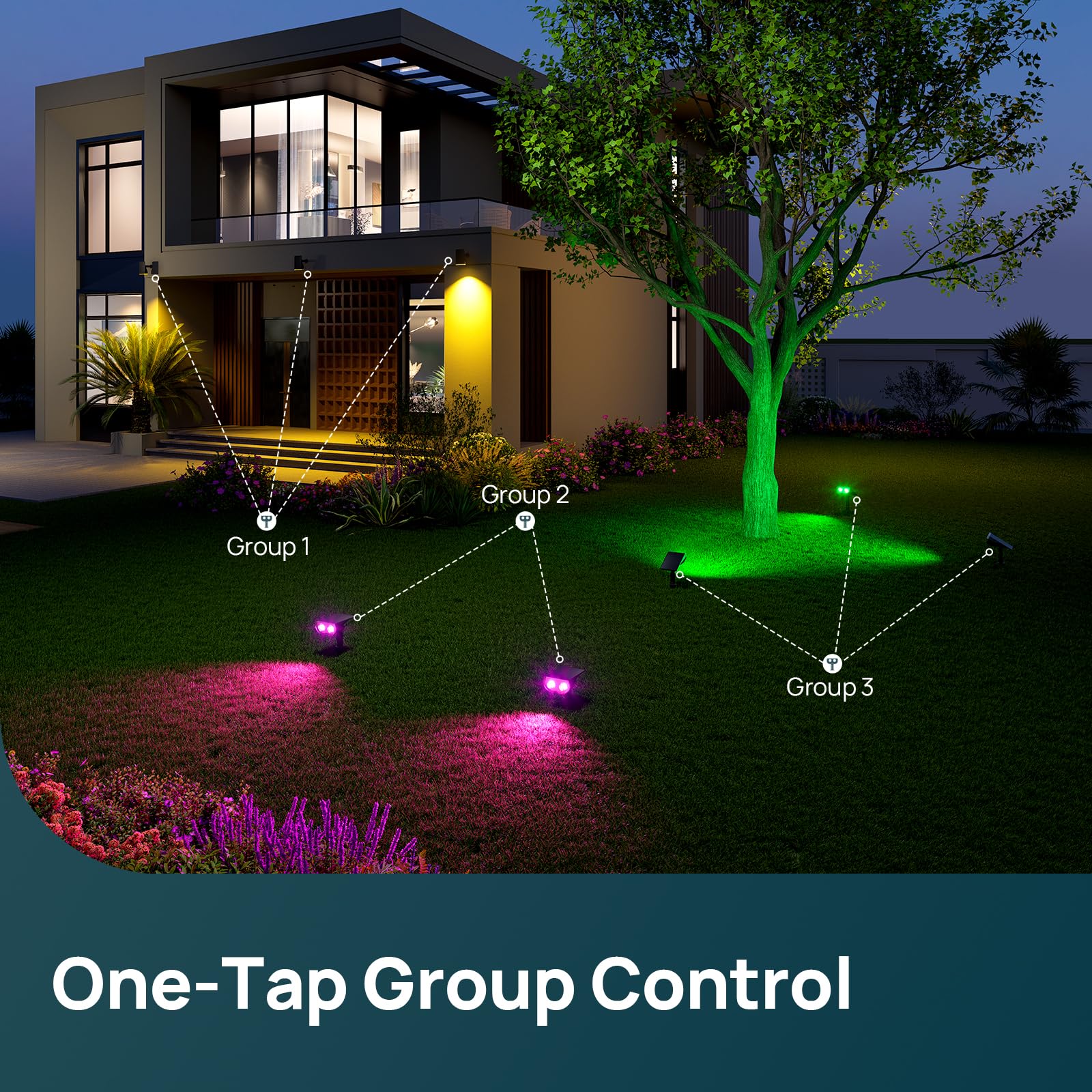 Linkind SL5C adjustable angle and 360° rotation for versatile coverage.