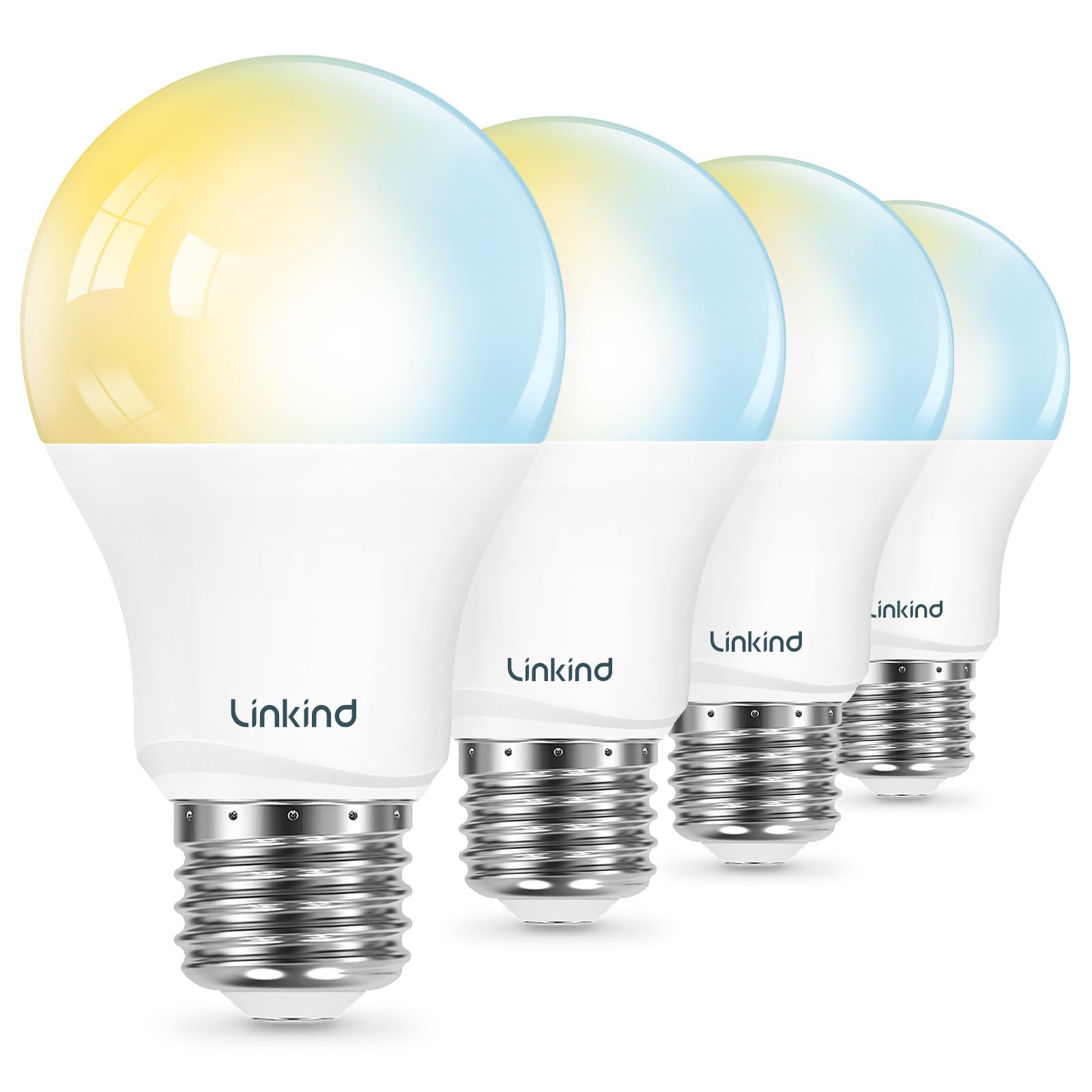 Linkind smart light bulb tunable white range for versatile scenes