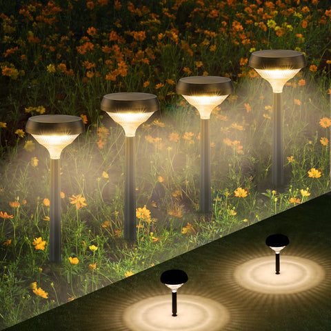Linkind Solar Lights Outdoor 8-Pack package ready for curb appeal.
