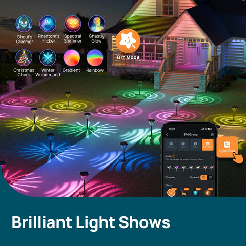 Linkind SP6 music-sync lights create dynamic party mood
