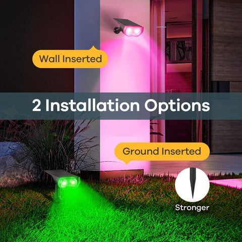 Linkind StarRay RGB IP65 housing withstands rain and snow