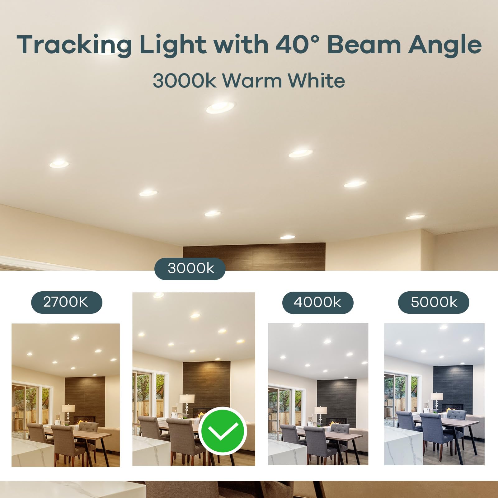 UL-listed and mercury-free construction with aluminum heat dissipation.