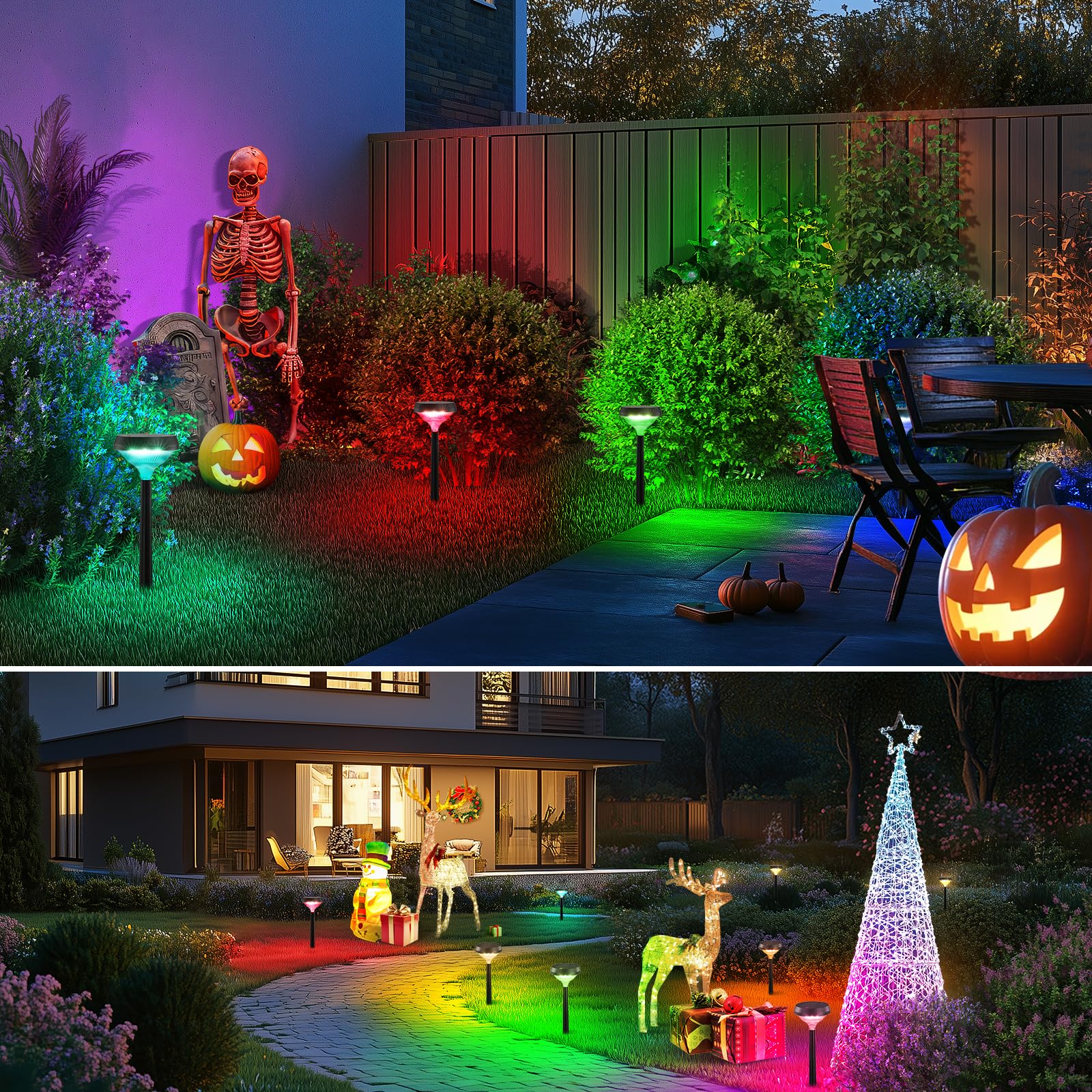 Linkind waterproof pathway lights ideal for garden borders and driveways.
