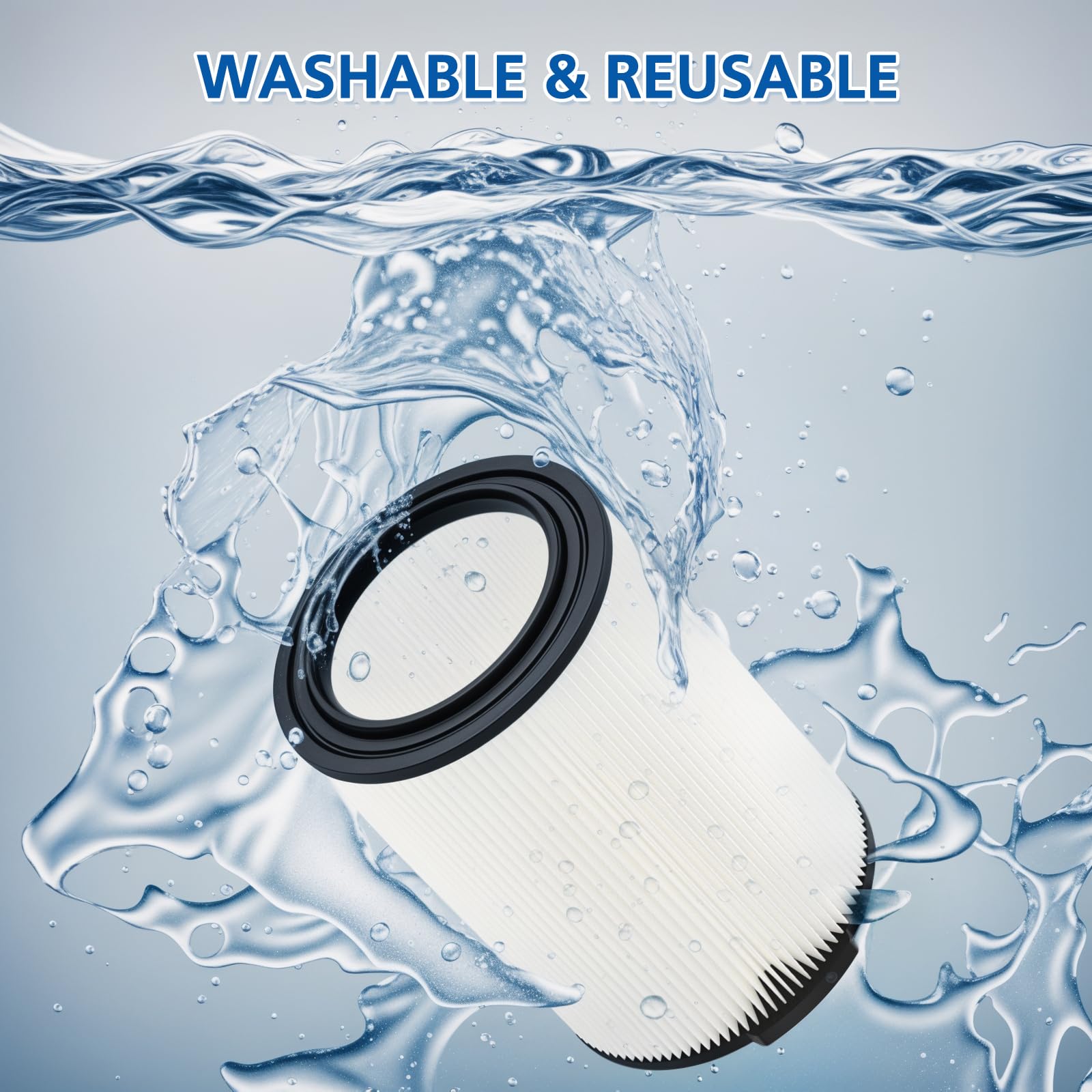 LINNIW VF4000 filter packaging close-up emphasizing value of the two-pack.