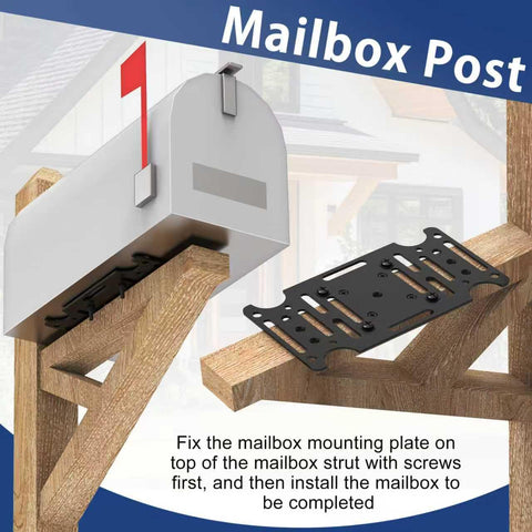Linone plate showing 7x3-1/4 holes for flexible mounting.