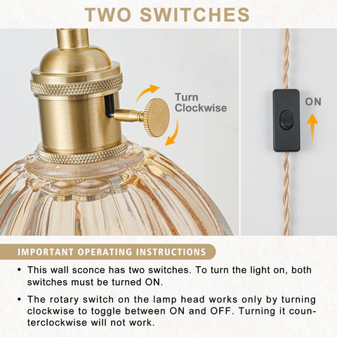 Thickened glass shade resists breakage while diffusing light