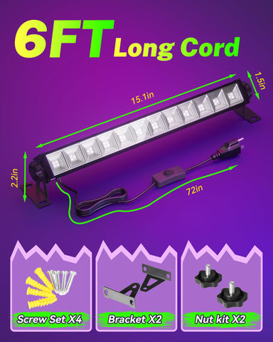Linstaine durable materials ensure long-lasting glow for parties and classrooms
