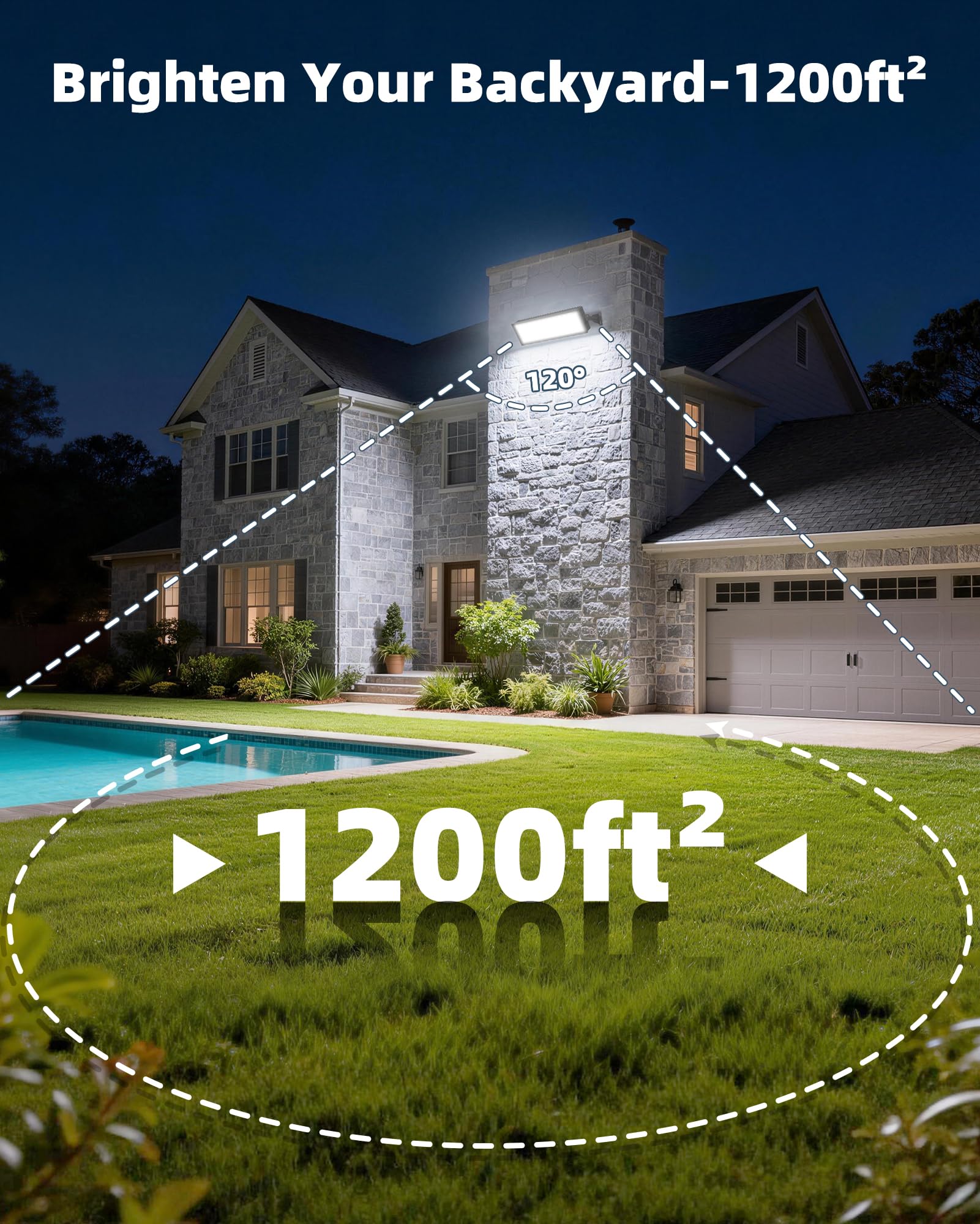 Linstaine shop lights IP66-rated durability for outdoor or damp spaces.