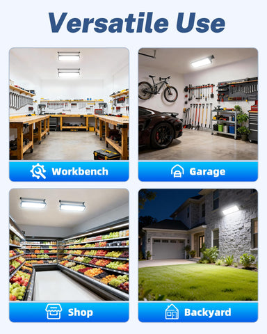 Linstaine lights designed for outdoor use in damp environments.
