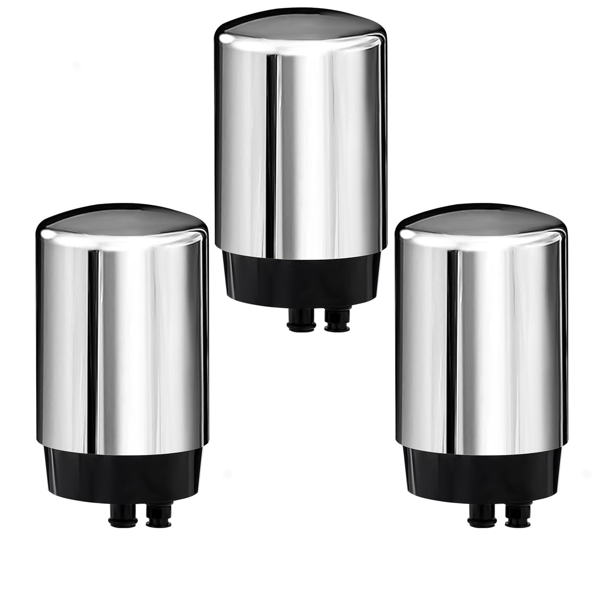 Linsuely 3-pack faucet filters package showing FR200 and FF100 for cleaner tap water