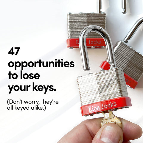 Lion Locks brass cylinder detail emphasizes resistance to picking and smooth operation