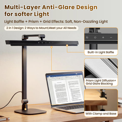 LIONVISON desk lamp delivers clear video conference lighting quality