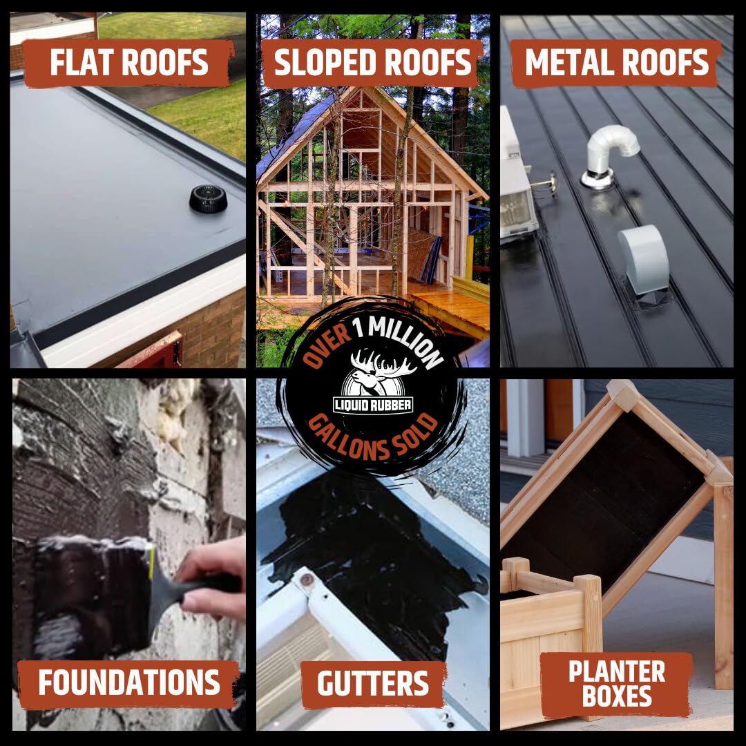 Liquid Rubber protects foundations against moisture intrusion
