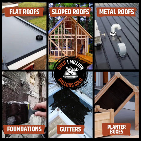 Liquid Rubber protects foundations against moisture intrusion