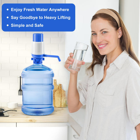 Adjustable tube length adapts to different bottle heights for convenience