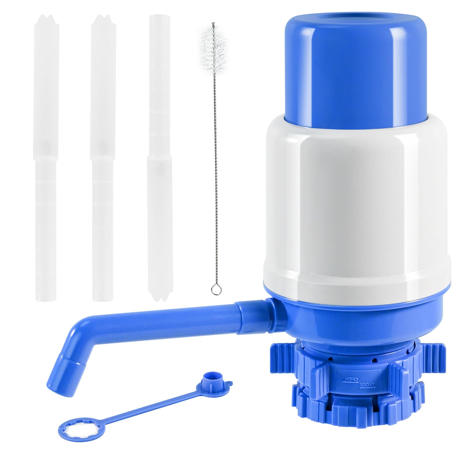 BPA-free food-grade materials safeguard water contact and flavor