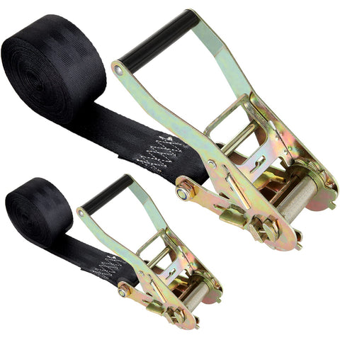 LISHINE 2-inch endless ratchet strap full view for secure cargo on vehicles.