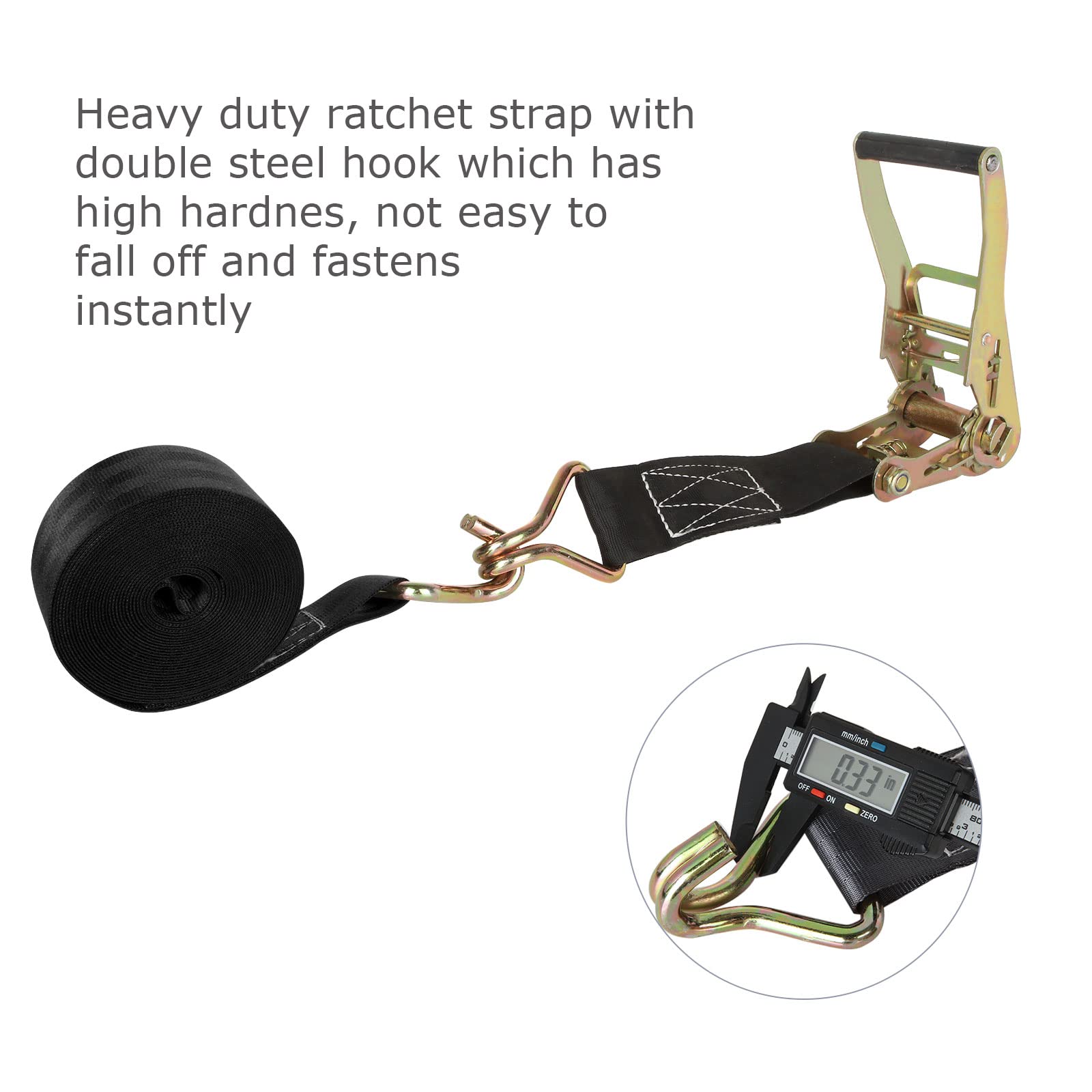 LISHINE ratchet release lever enables quick unloading of cargo.