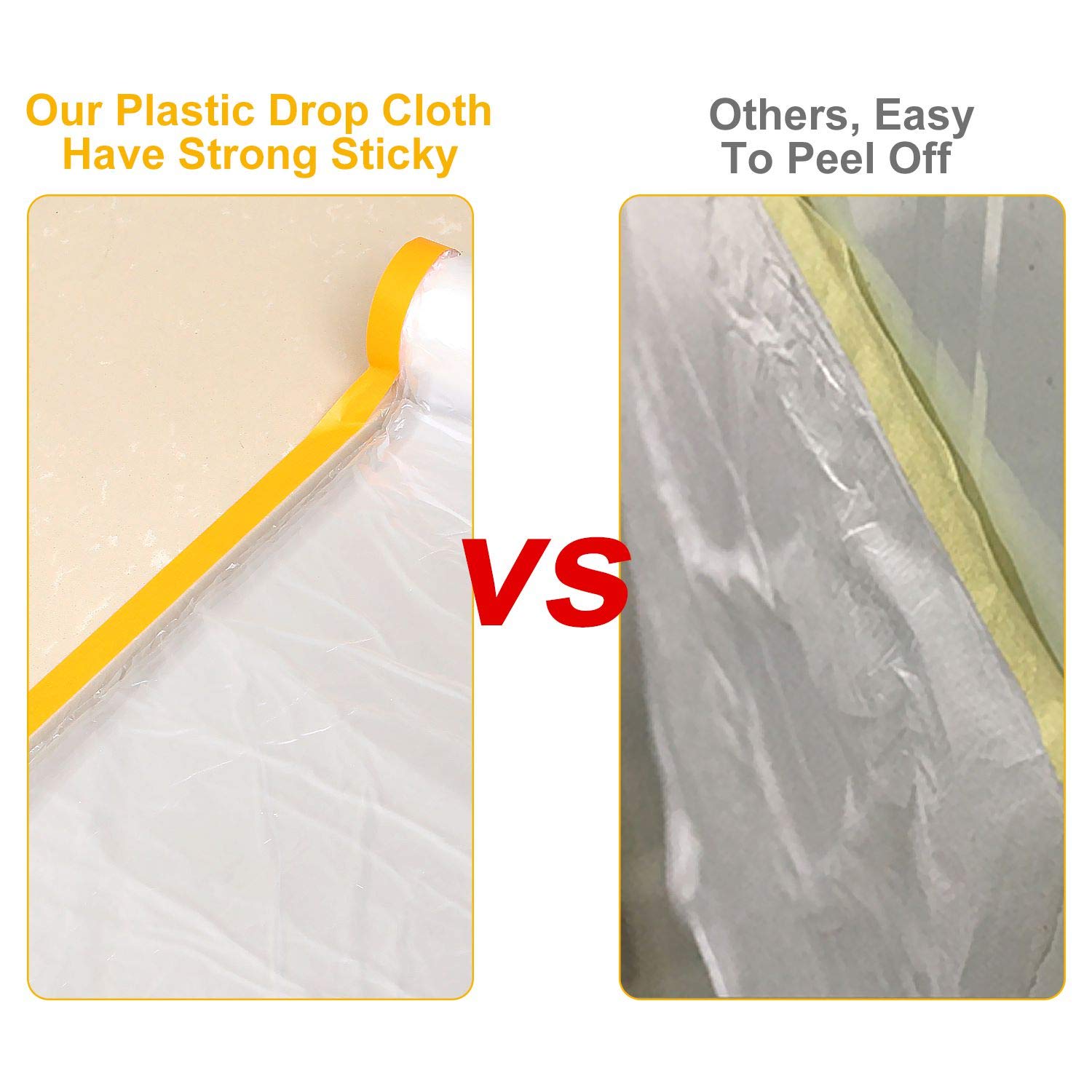 LISHINE resistant protection film provides water resistance to shield items from spills.