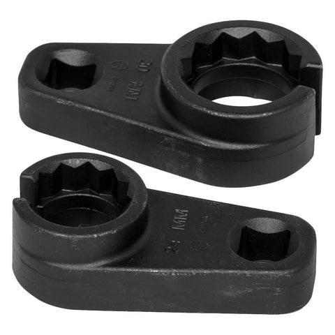 Lisle 12300 Nox socket closeup, precise 24mm fit for tight bolts.