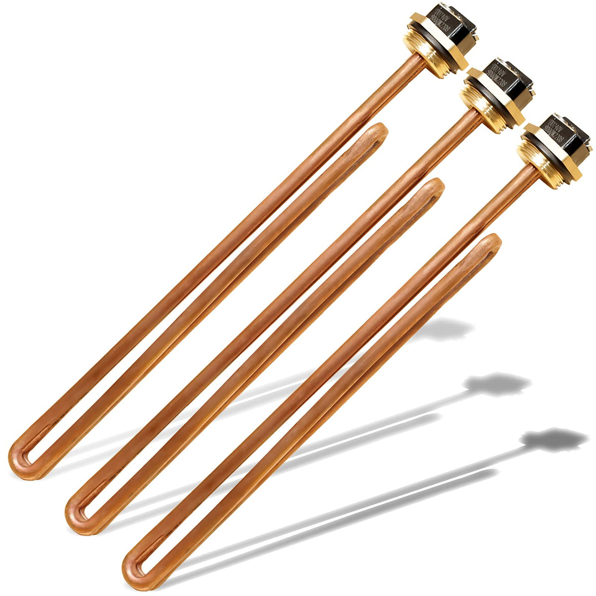 Lisnhlin 90240 heating element close-up in brass for durable performance