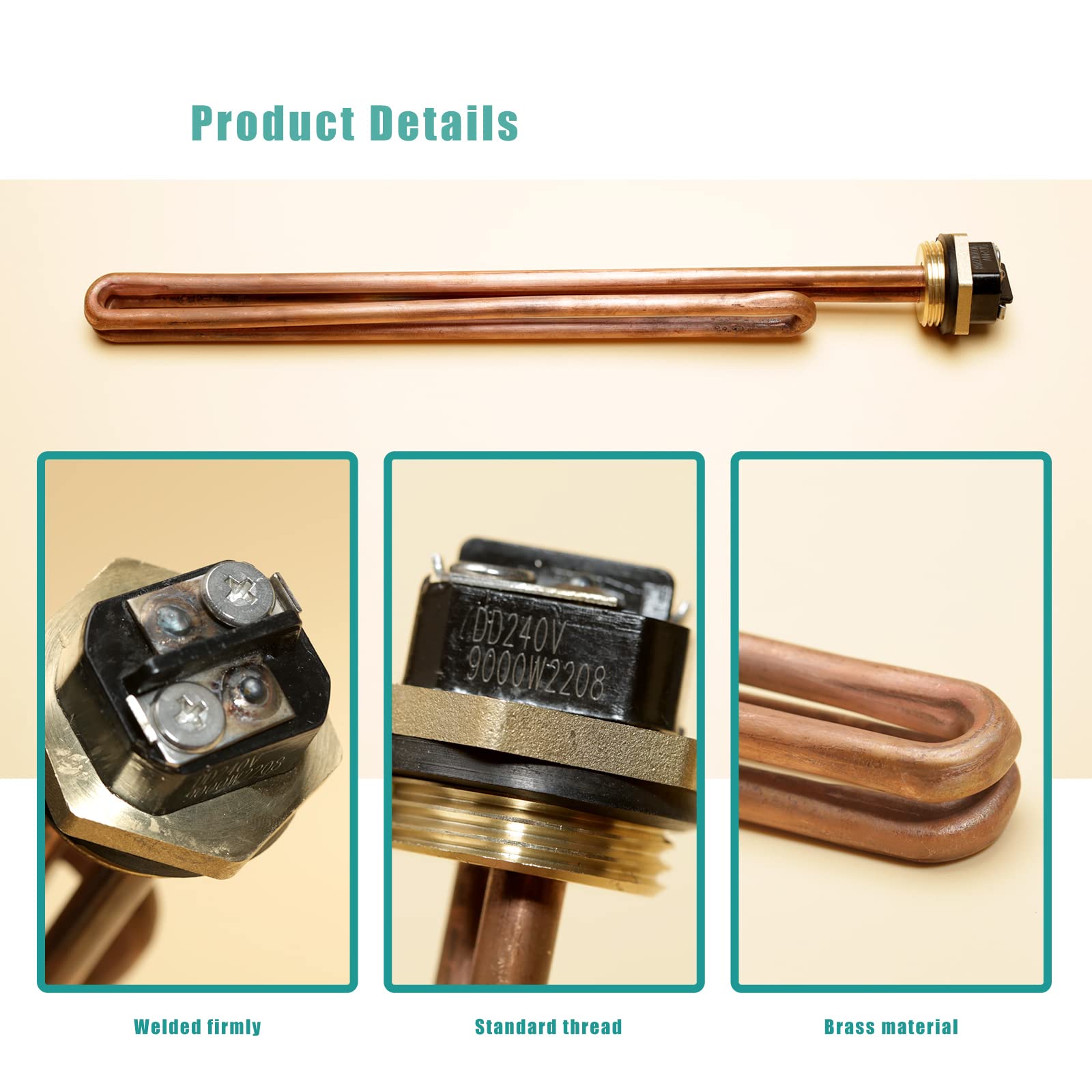 Lisnhlin HE 90240 Eco27-compatible element for faster heating and consistent performance