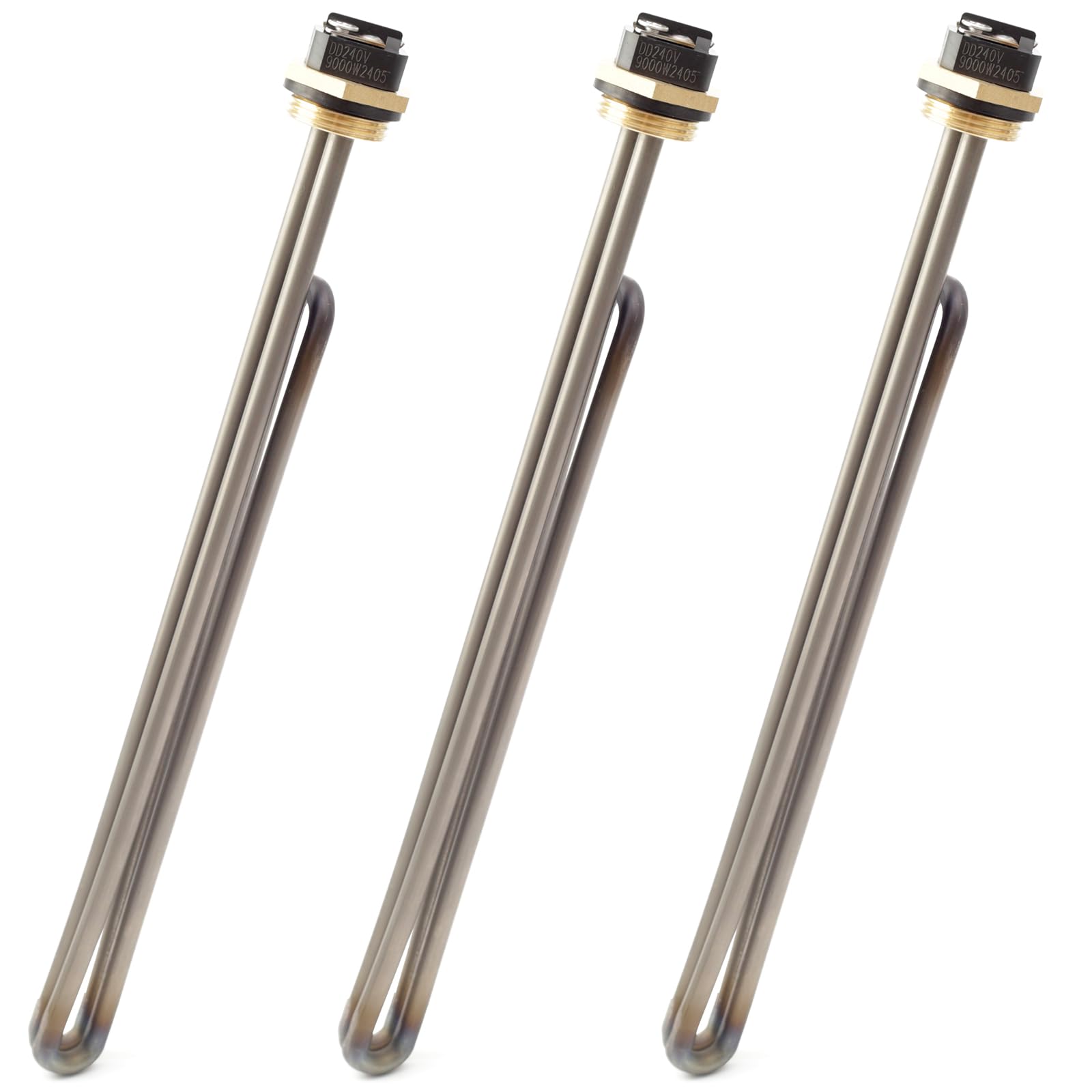 Lisnhlin Titanium HE 90240 replacement element front view ready for faster hot water